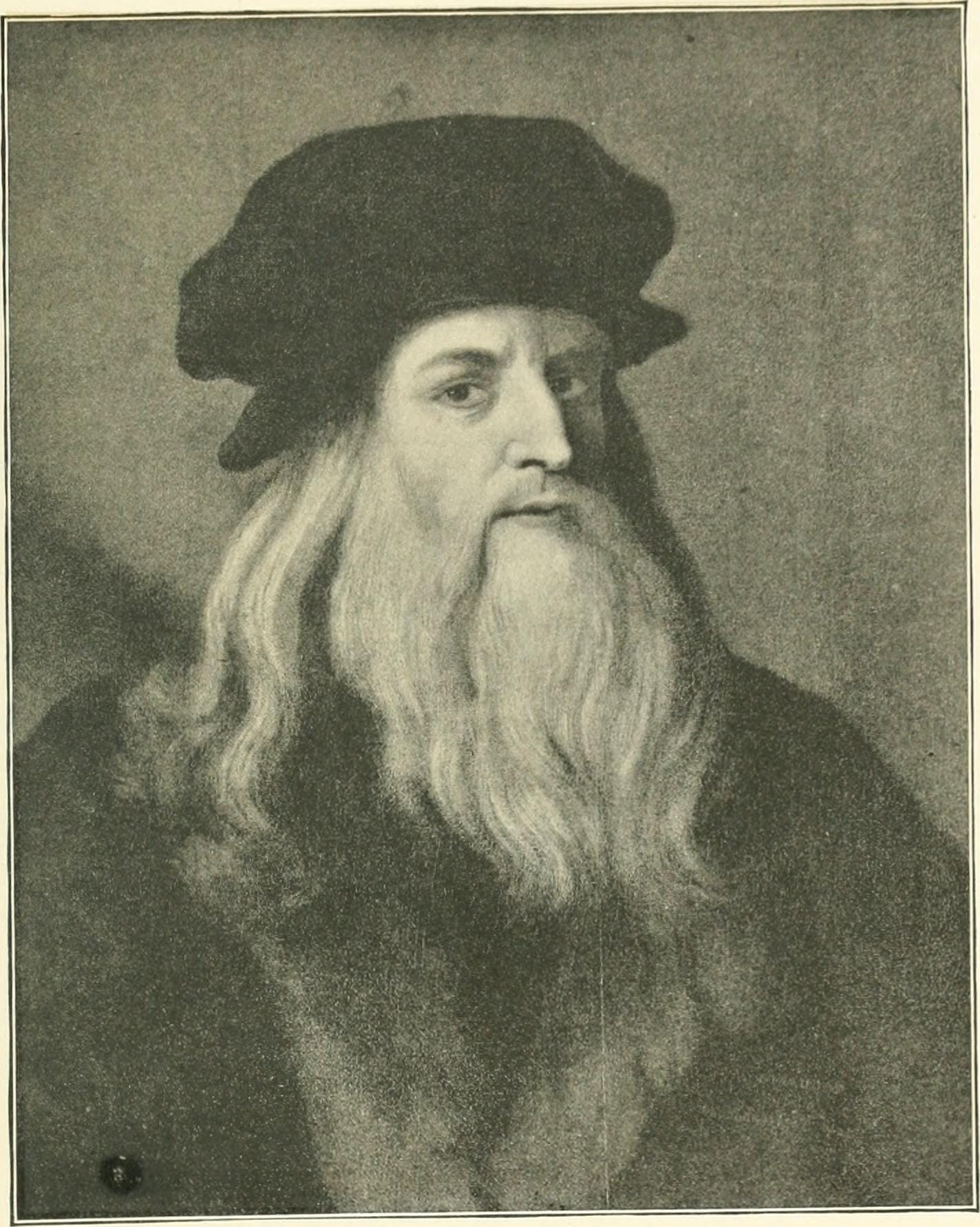 Leonardo da Vinci, artist, thinker and man of science (1898).