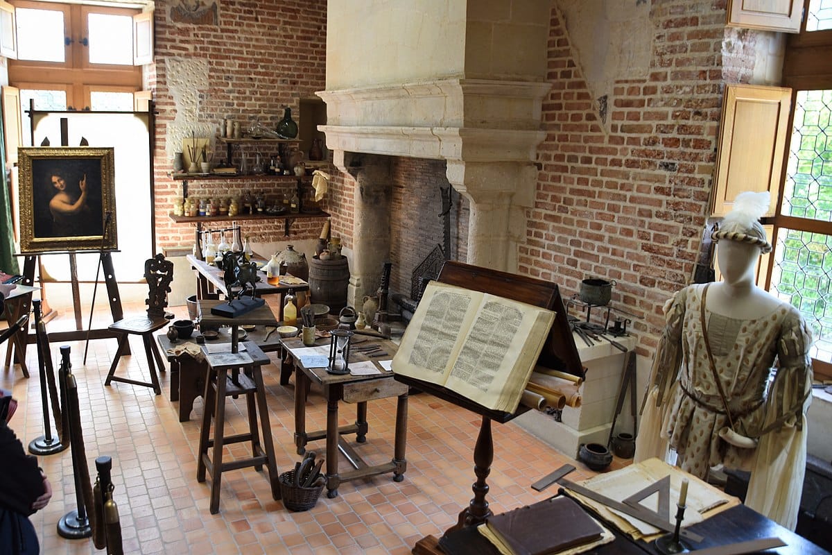 Leonardo da Vinci's Studio, Château du Clos Lucé