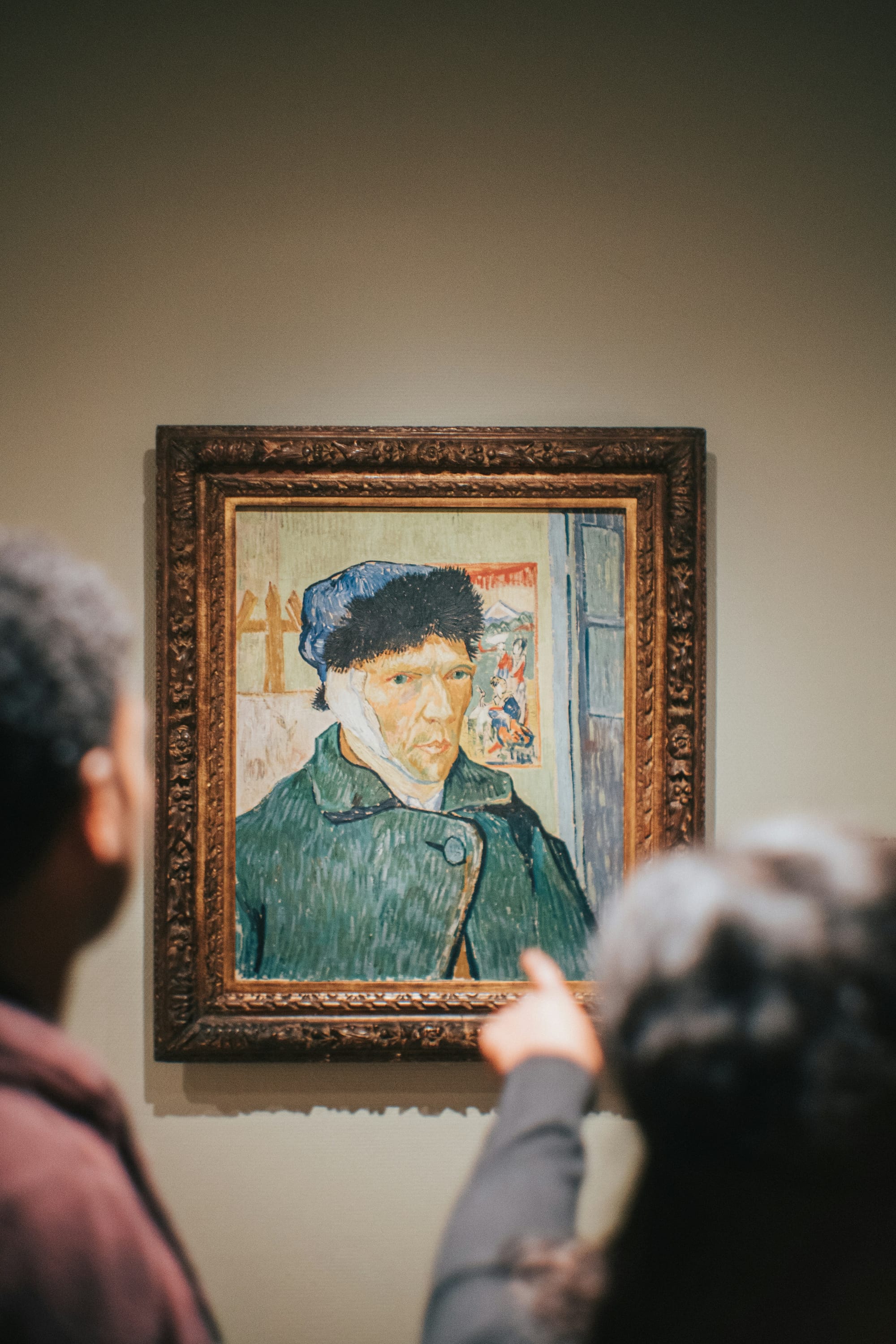 Vincent van Gogh’s Self-Portrait with Bandaged Ear.