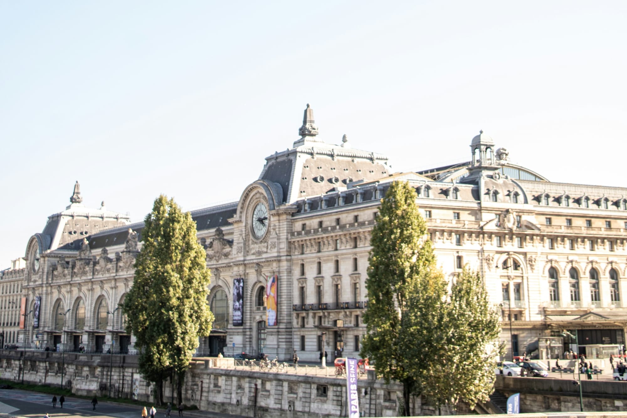 Exterior of Musée d'Orsay, a historic Parisian art museum.