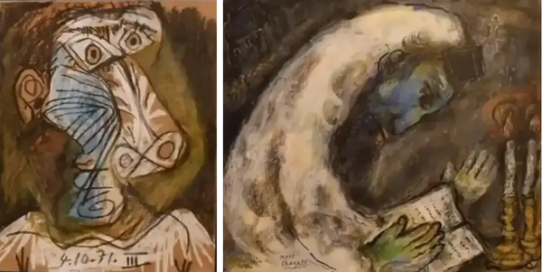 Stolen Chagall and Picasso Paintings Found in Belgian Cellar