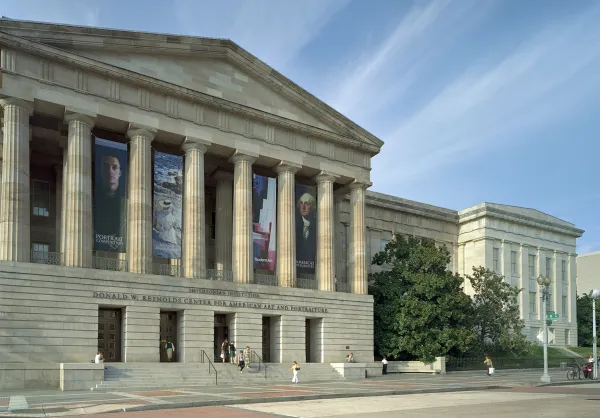 Exterior view of the Smithsonian American Art Museum in Washington, D.C., announcing its 2025 fellowship program